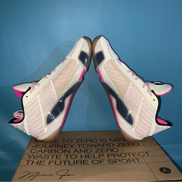 NEW Men's Jordan 38 Low Coconut Milk Size 10.5 FD2326-100 - Picture 6 of 8